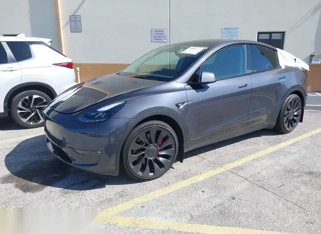 7SAYGDEF7PF942452 2023 2023 Tesla Model Y- Awd/Performance D 2