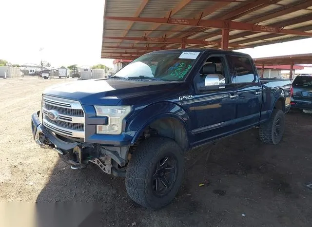 1FTFW1EF8FFB25300 2015 2015 Ford F-150- Platinum 2