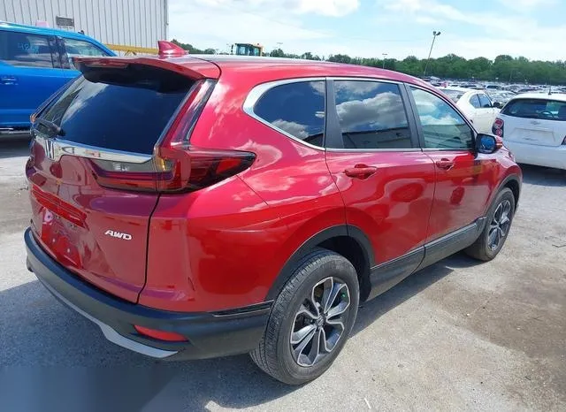 5J6RW2H56ML014341 2021 2021 Honda CR-V- Awd Ex 4