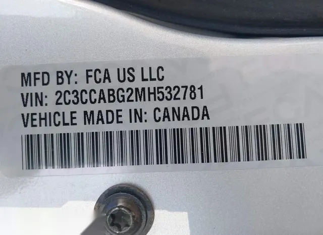 2C3CCABG2MH532781 2021 2021 Chrysler 300- 300S 9