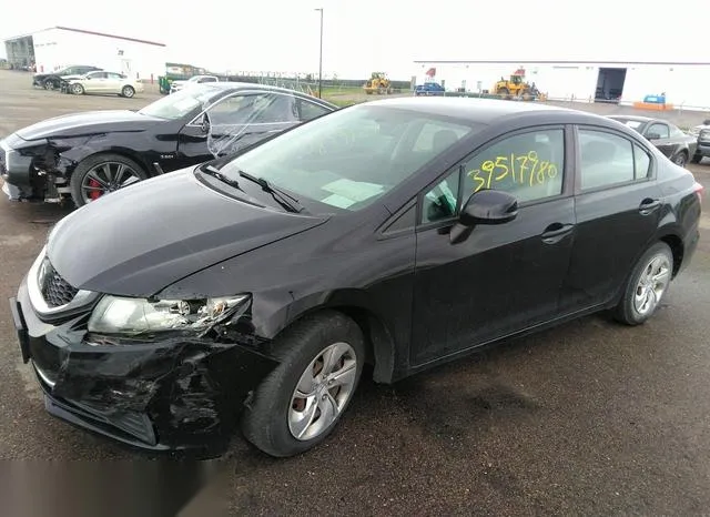 2HGFB2F55DH564622 2013 2013 Honda Civic- LX 2