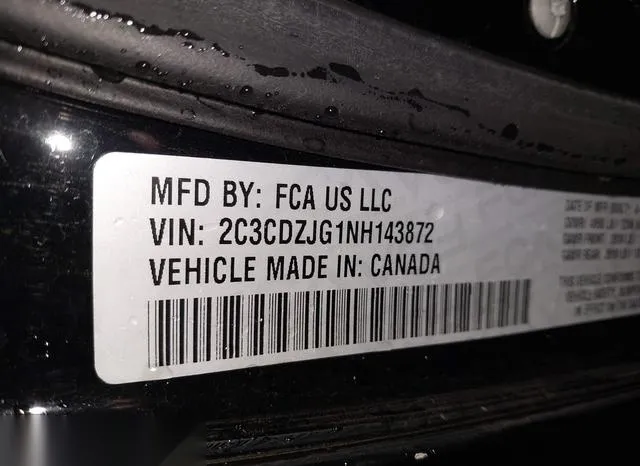 2C3CDZJG1NH143872 2022 2022 Dodge Challenger- GT 9