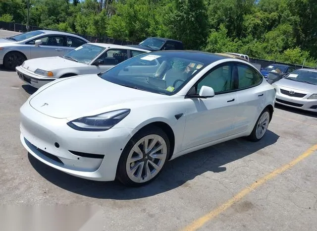 5YJ3E1EAXNF325821 2022 2022 Tesla Model 3- Rear-Wheel Drive 2