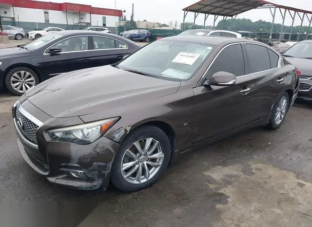 JN1BV7AR8EM691796 2014 2014 Infiniti Q50- Premium 2