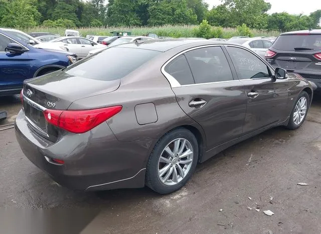 JN1BV7AR8EM691796 2014 2014 Infiniti Q50- Premium 4