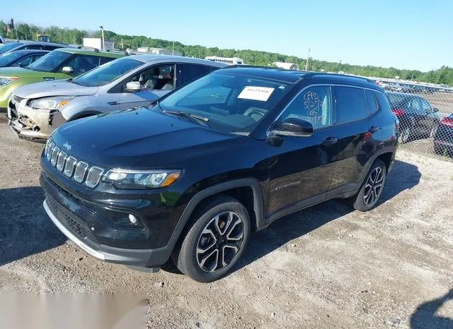 3C4NJDCB8NT174688 2022 2022 Jeep Compass- Limited 4X4 2