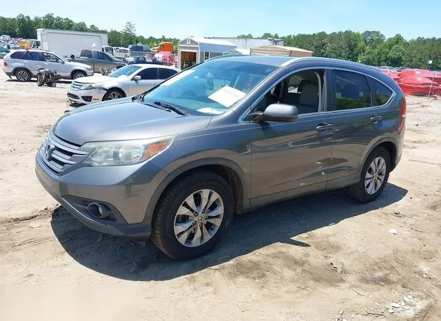 2HKRM3H78EH557490 2014 2014 Honda CR-V- Ex-L 2