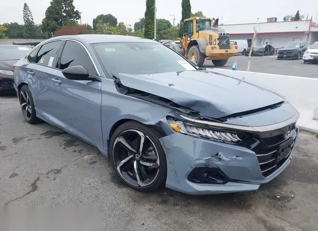 1HGCV1F30NA044153 2022 2022 Honda Accord- Sport 1