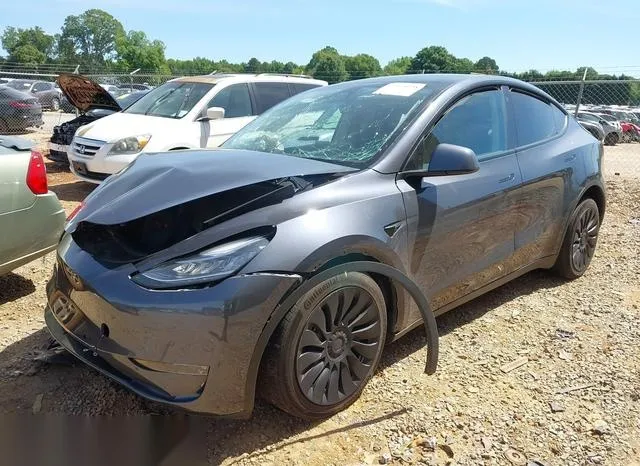 7SAYGDEE0NA005363 2022 2022 Tesla Model Y- Long Range Dual M 2