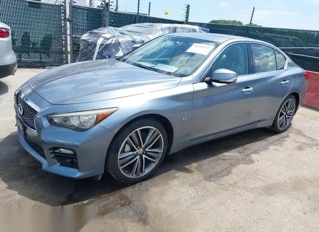 JN1BV7AR1EM698945 2014 2014 Infiniti Q50- Sport 2