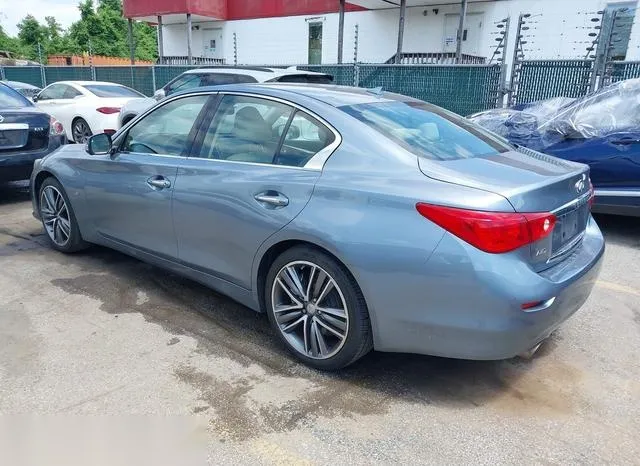 JN1BV7AR1EM698945 2014 2014 Infiniti Q50- Sport 3