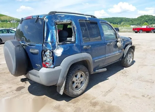 1J4GL48K45W615166 2005 2005 Jeep Liberty- Sport 4