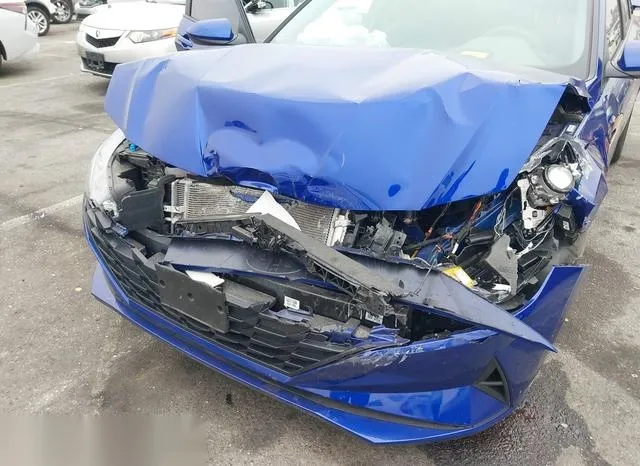 KMHLM4AJ3PU059901 2023 2023 Hyundai Elantra- Hybrid Blue 6