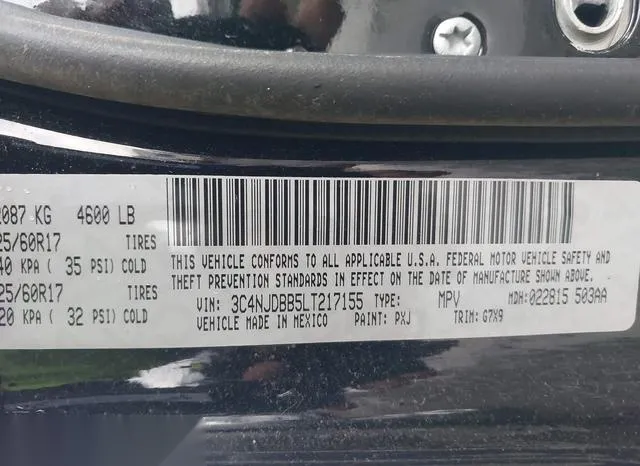 3C4NJDBB5LT217155 2020 2020 Jeep Compass- Latitude 4X4 9