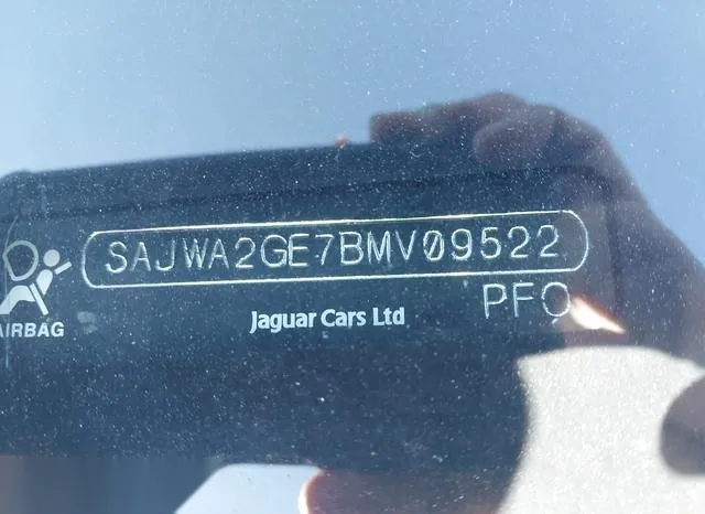 SAJWA2GE7BMV09522 2011 2011 Jaguar XJ- Xjl Supercharged 9