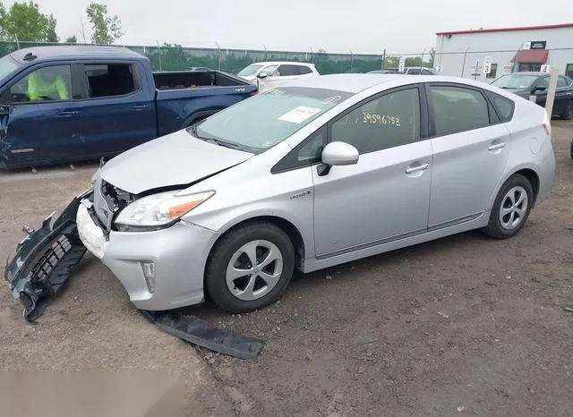 JTDKN3DU2F0402135 2015 2015 Toyota Prius- Two 2