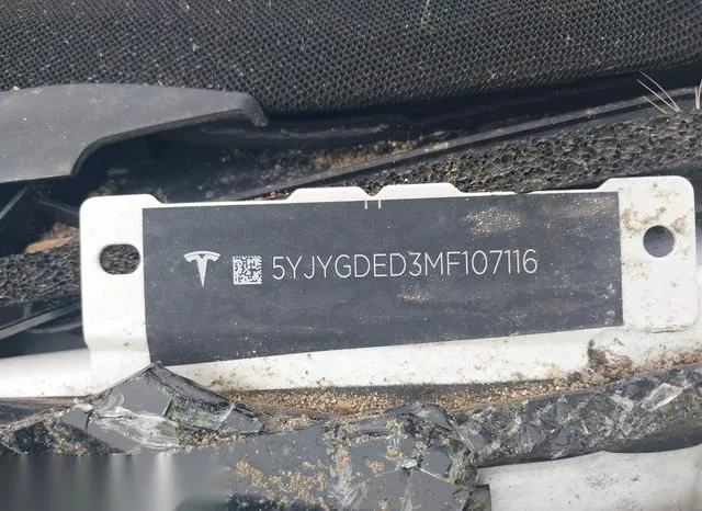 5YJYGDED3MF107116 2021 2021 Tesla Model Y- Standard Range R 9