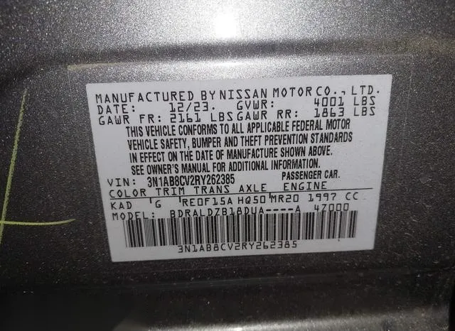 3N1AB8CV2RY262385 2024 2024 Nissan Sentra- Sv Xtronic Cvt 9