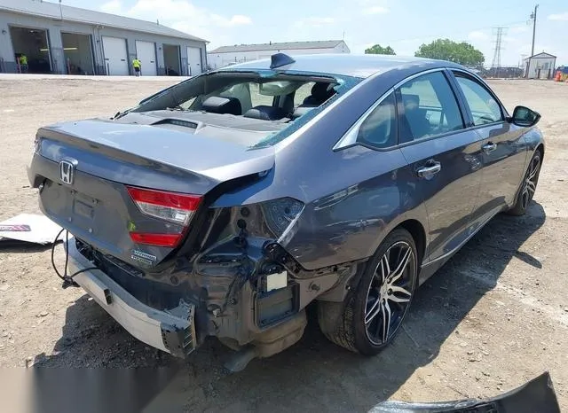 1HGCV3F92NA007590 2022 2022 Honda Accord- Hybrid Touring 4