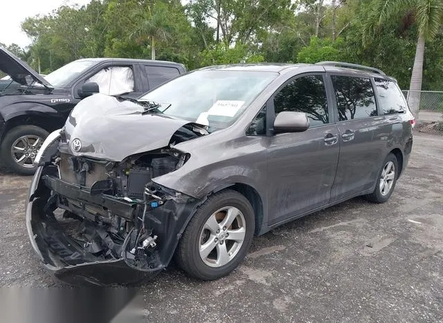 5TDKK3DC9CS262285 2012 2012 Toyota Sienna- Le V6 8 Passenger 2