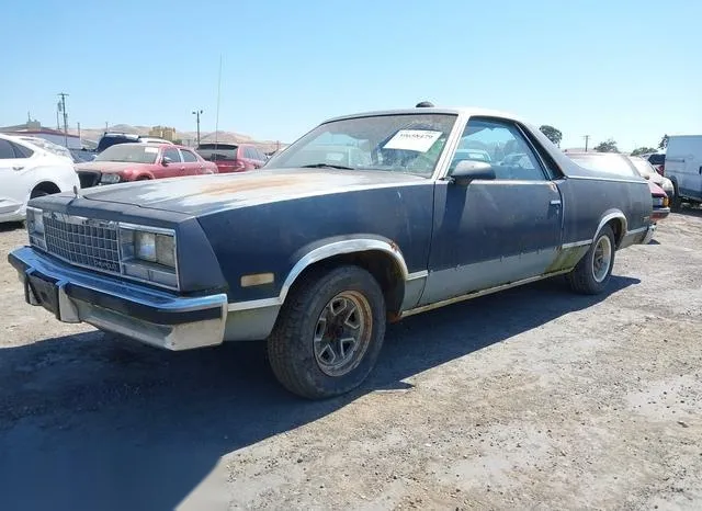 3GCCW80H7GS909422 1986 1986 Chevrolet El Camino 2