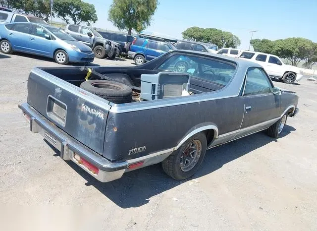 3GCCW80H7GS909422 1986 1986 Chevrolet El Camino 4