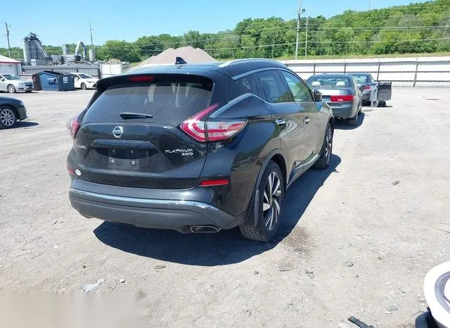 5N1AZ2MH0HN203566 2017 2017 Nissan Murano- Platinum 4