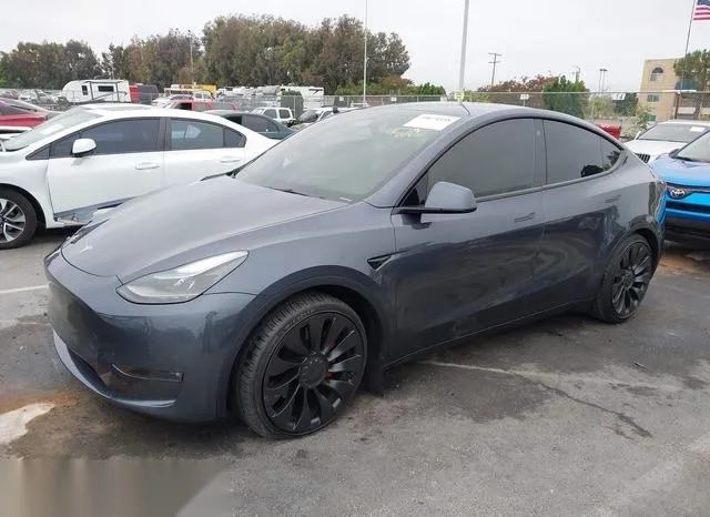 7SAYGDEF0NF521783 2022 2022 Tesla Model Y- Performance Dual  2