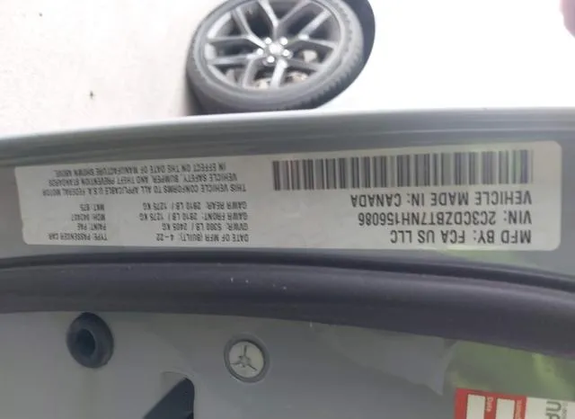 2C3CDZBT7NH156086 2022 2022 Dodge Challenger- R/T 9