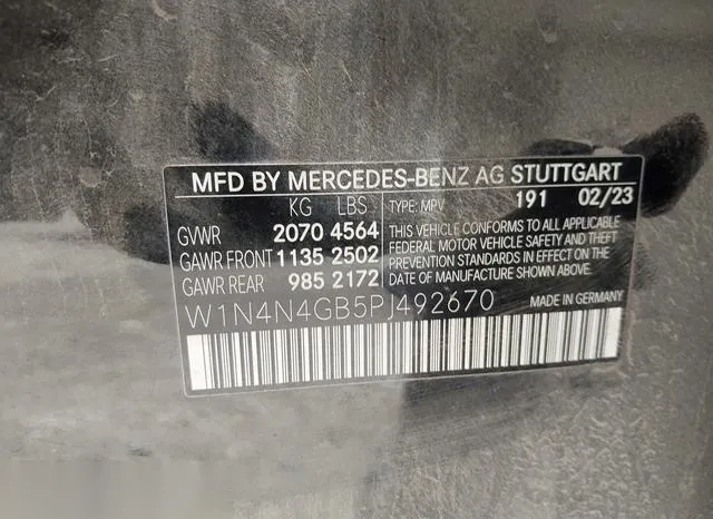 W1N4N4GB5PJ492670 2023 2023 Mercedes-Benz GLA 250 9