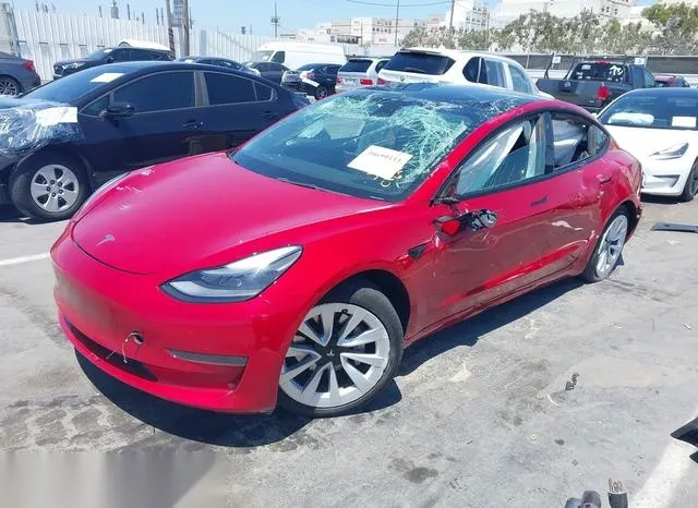 5YJ3E1EA3MF087101 2021 2021 Tesla Model 3- Standard Range Pl 2