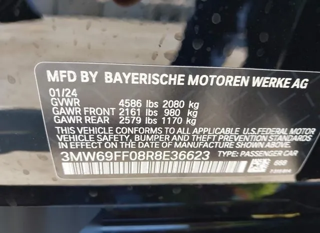 3MW69FF08R8E36623 2024 2024 BMW 3 Series- 330I 9