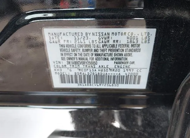 3N1AB8CV6RY256850 2024 2024 Nissan Sentra- Sv Xtronic Cvt 9