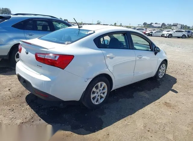 KNADN4A37E6341089 2014 2014 KIA Rio- EX 4