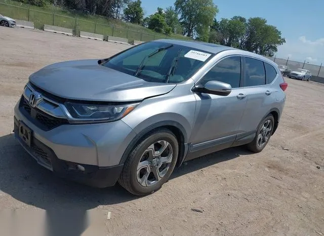 5J6RW1H58KA005126 2019 2019 Honda CR-V- EX 2