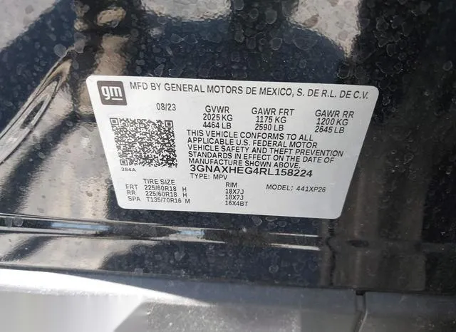 3GNAXHEG4RL158224 2024 2024 Chevrolet Equinox- Fwd Ls 9