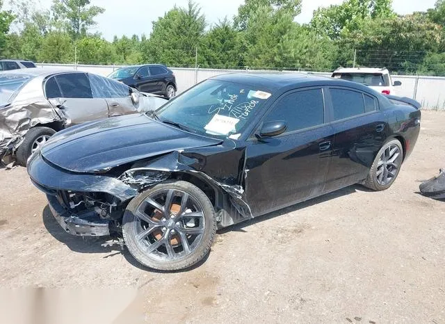 2C3CDXBG8NH161708 2022 2022 Dodge Charger- Sxt Rwd 2