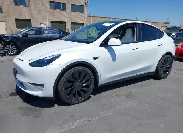 7SAYGDEF2NF407977 2022 2022 Tesla Model Y- Performance Dual  2