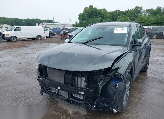 KM8JBCA17PU092956 2023 2023 Hyundai Tucson- Hybrid Blue 2