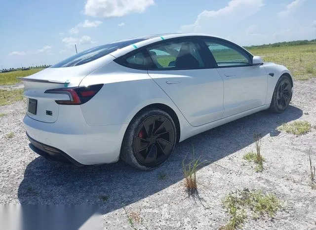 5YJ3E1ET7RF790502 2024 2024 Tesla Model 3 4