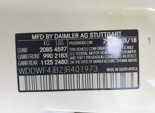 WDDWF4JB2JR401973 2018 2018 Mercedes-Benz C 300 9