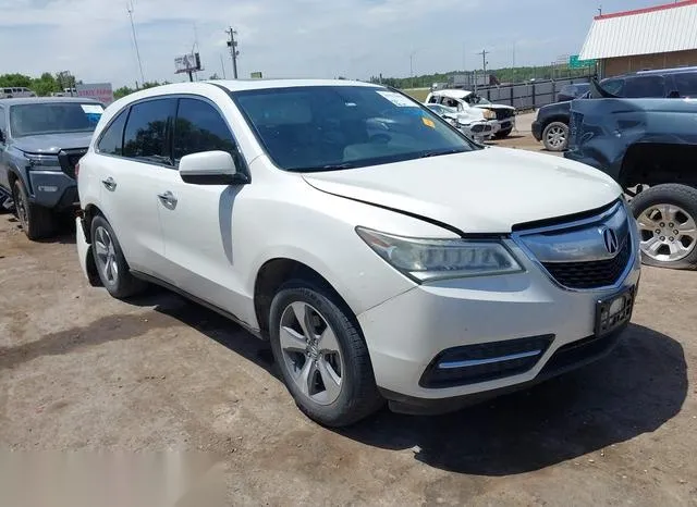 5FRYD3H24EB005899 2014 2014 Acura MDX 1