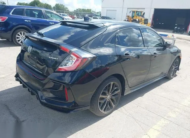 SHHFK7H44MU216654 2021 2021 Honda Civic- Sport 4