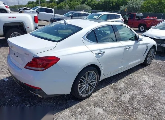 KMTG34LA8MU070766 2021 2021 Genesis G70- 2-0T Rwd 4