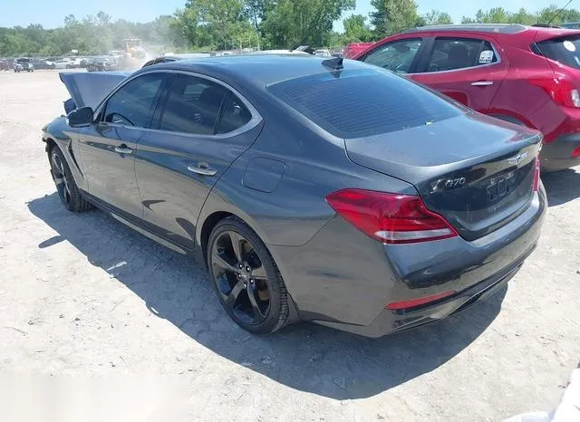 KMTG44LA2LU048483 2020 2020 Genesis G70- 2-0T Awd 3