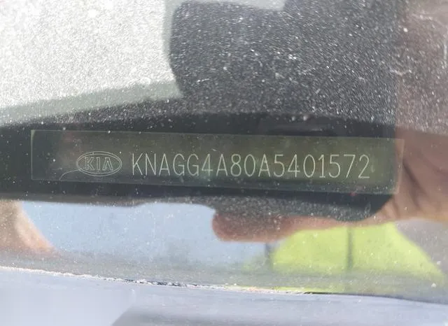 KNAGG4A80A5401572 2010 2010 KIA Optima- LX 9