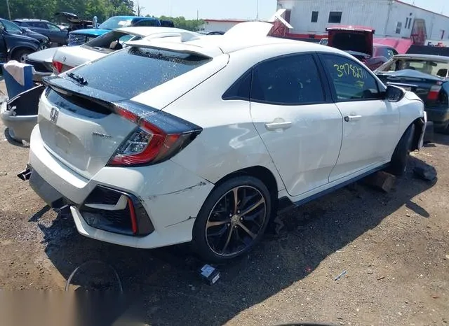 SHHFK7H43MU401522 2021 2021 Honda Civic- Sport 4