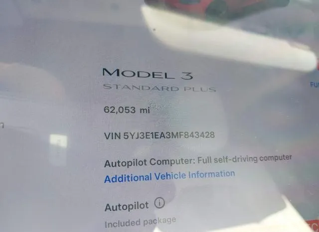 5YJ3E1EA3MF843428 2021 2021 Tesla Model 3- Standard Range P 7