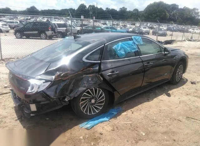 KMHL34JJ4PA061595 2023 2023 Hyundai Sonata- Hybrid Sel 4