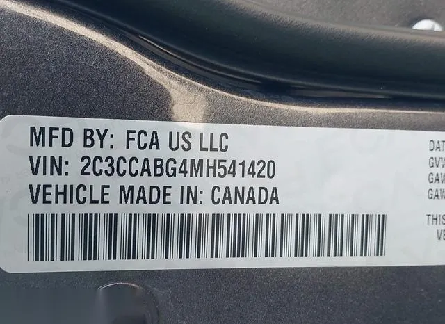 2C3CCABG4MH541420 2021 2021 Chrysler 300- 300S 9